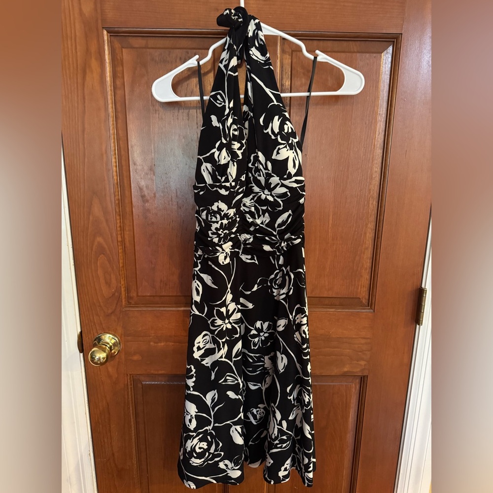 White House Black Market Halter Sundress